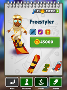 Purchasing Freestyler with Prince K in his Shine Outfit