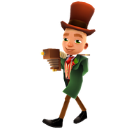 Jamie's Christmas special outfit, Top Hat ()