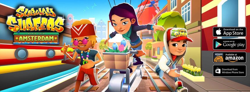 Subway Surfers Amsterdam Game - Play Subway Surfers Amsterdam Online for  Free at YaksGames