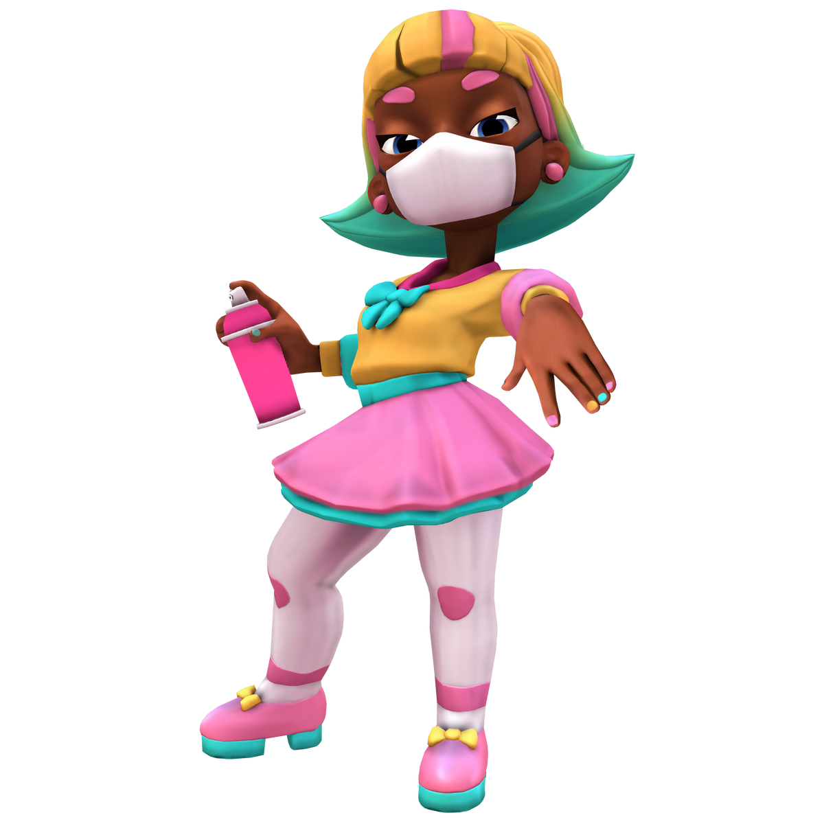 Pink (Subway Surfers), LGBT Characters Wikia