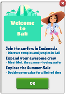Mei Welcomes The Player To Bali!
