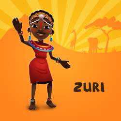 Subway Surfers - Don't you love Zuri's smile? :) #SubwaySurfers #Kenya