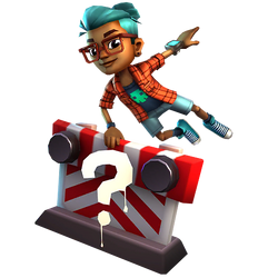 Check out Mystery Hurdles in the event tab in-game now! #subwaysurfers