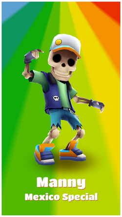 I can't wait for Subway Surfers team to release Manny Character