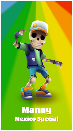 Subway Surfers  MANNY MARIACHI Outfit Unlock - HALLOWEEN in MEXICO #10 By  Kiloo 