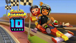 Subway Surfers - Do you want that trophy? 🏆 Hit top speed in Monaco with  Roberto and Phillip (in his Racer Outfit) and the Speeder Board! Drive on  now —  #SubwaySurfers