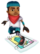 Zayn surfing on Queen of Hearts