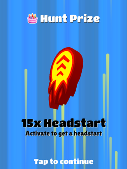 Headstart, Subway Surfers Wiki