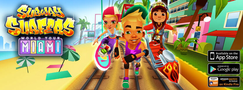 🔴 Subway Surfers Live in Miami - We unlock a free board in Weekly