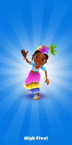 SUBWAY SURFERS HAVANA RAMONA PIÑA TRAJE GAMEPLAY ♡ ♥ 