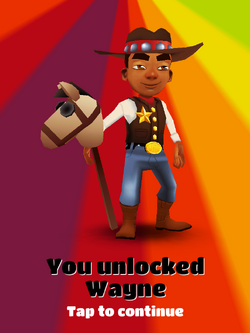 SYBO - Have you met Wayne the newest member of the Subway Surfers crew?