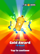 Trophy Hunter - Gold Award