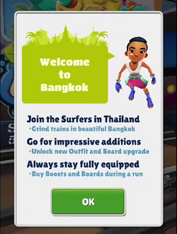 Subway Surfers goes to Thailand on World Tour with latest update