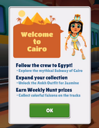 Welcome to Cairo 2018!