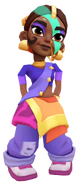 Rani with Harumi's pose