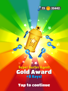 Super Surfer Agent - Gold Award