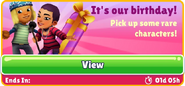 Birthday Sale 2018 22/05/2020