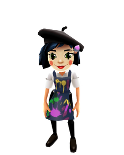 Subway Surfers Coco the French Mime, games, subway surfers, png