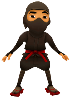 Subway Surfers historic Zurich Ninja Flame Outfit 