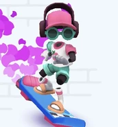 Frutti surfing on Piece of Cake