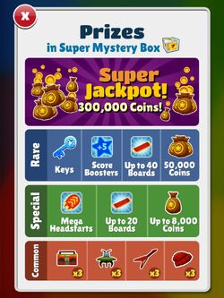 SUBWAY SURFERS ZURICH : How Many Super Mystery Boxes I Missed in the Weekly  Hunt Run! 