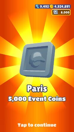 Event Coin, Subway Surfers Wiki