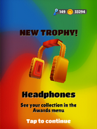 Headphones Trophy