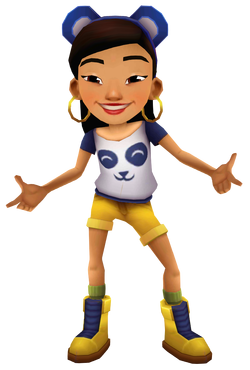 SUBWAY SURFERS MIAMI 2020 : AMY PANDA OUTFIT 