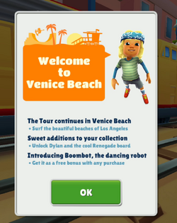 Subway Surfers - Take a trip to Venice Beach and dive right in