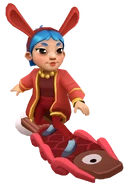 Bonnieluckyoutfitsurfingoncarpdiem.png (430 KB) Bonnie in her Lucky Outfit surfing on Carp Diem