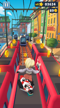 Join Subway Surfers in World Tour Copenhagen! 🇩🇰 Team up with the Catrine  and Zayn in #SubwaySurfers