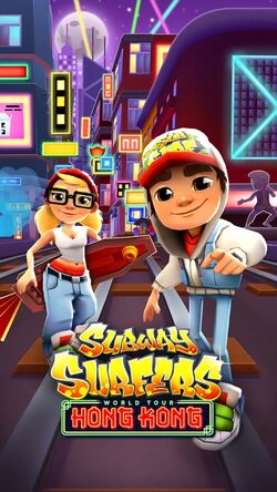 Play Subway Surfers Hong Kong  Free Online Games. KidzSearch.com