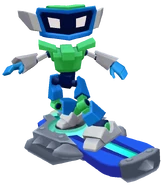 Captain Flash surfing on Bias Boom