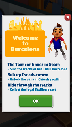 Subway Surfers World Tour: Barcelona 2023, Subway Surfers Wiki