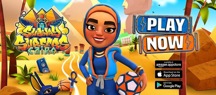 Subway Surfers Cairo em Jogos na Internet