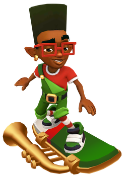 Subway Surfers X-mas Elf Frash & Ho Ho Hoverboard Unlocked