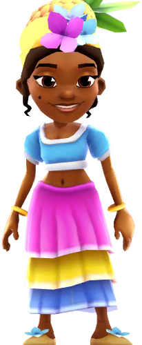 THIS AFRO-CUBAN GIRL IS A SUBWAY SURFERS MECHANIC WITH A TOOL BELT  FEATURING 'RAMONA