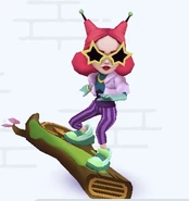 Stella surfing on Spring