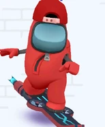 Crewmate Jake surfing on Endeavour #2