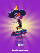 ScarlettUnlockingTorito.png (728 KB) Unlocking Torito with Scarlett in her Catrina Outfit