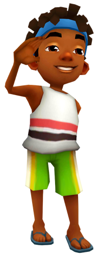 Curiosidade: Existe um personagem de Subway Surfers que representa a cidade  de São Paulo chamado Edison, esse personagem usa uma camisa do Tricolor  Paulista : r/futebol