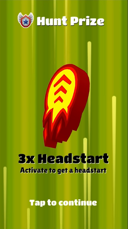 Headstart, Subway Surfers Wiki