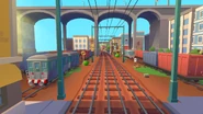 SubwayCityWithShadowsAndSunRays.png (2.49 MB) Subway City Environment #3