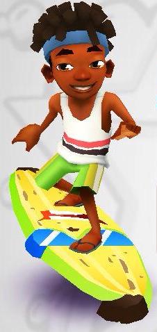 Curiosidade: Existe um personagem de Subway Surfers que representa a cidade  de São Paulo chamado Edison, esse personagem usa uma camisa do Tricolor  Paulista : r/futebol