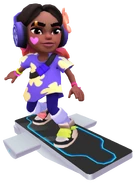 Hali surfing on Future Wave