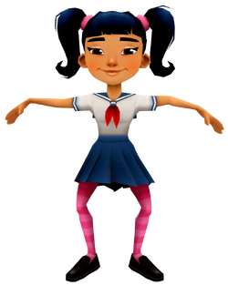 Harumi, subway Surfers, frizz, new Orleans, Subway, Mobile game, model  Sheet, mascot, superhero, wiki