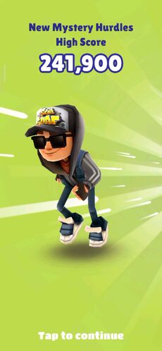 Check out Mystery Hurdles in the event tab in-game now! #subwaysurfers