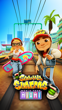 🔴 Subway Surfers Live in Miami - We unlock a free board in Weekly