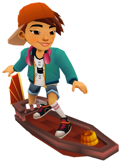 Subway Surfers Jia, jogos, surfistas de metrô, png