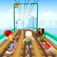The Subway Surfers crew is going back to Miami!